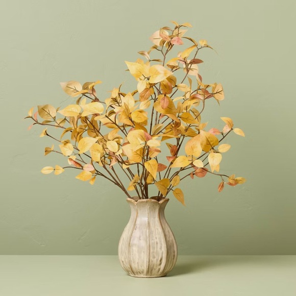 Hearth & Hand with Magnolia Other - 24" Golden Dogwood Artificial Fall Arrangement - Hearth & Hand with Magnolia